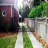Powder coated residential gate
