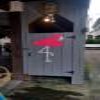 Powder coated decorative flamingo