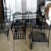 Powder coated lawn furniture